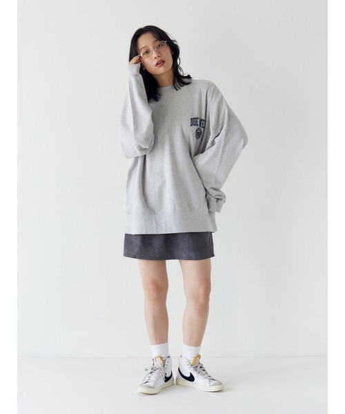 セール】ビッグシルエットロゴスウェット（スウェット）｜Ungrid