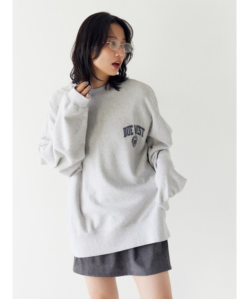 Ungrid（アングリッド）の「ビッグシルエットロゴスウェット（スウェット・レディース・チャコールグレー/ライトグレー/ピンク・FREE）」の20枚目の写真