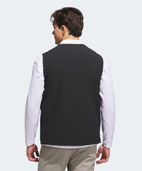 adidas（アディダス）の「ライトパテッドベスト【adidas Golf/アディダスゴルフ】（ベスト・メンズ・ブラック・XX-LARGE/3XL/LARGE/MEDIUM/SMALL/X-LARGE）」の3枚目の写真