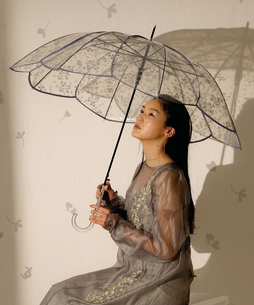 ビニール傘］金木犀 銀木犀 アンブレラ 雨傘 長傘 Wpc.（長傘