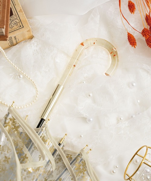 Wpc.（ダブリュピーシー）の「［ビニール傘］金木犀 銀木犀 アンブレラ 雨傘 長傘 Wpc.（長傘・レディース・ゴールド/シルバー・FREE）」の16枚目の写真