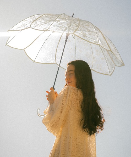 Wpc.（ダブリュピーシー）の「［ビニール傘］金木犀 銀木犀 アンブレラ 雨傘 長傘 Wpc.（長傘・レディース・ゴールド/シルバー・FREE）」の12枚目の写真