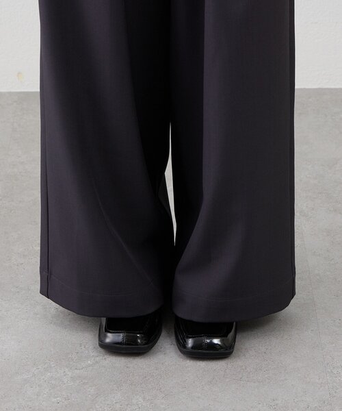 mline（エムライン）の「[mline]レース レイヤードパンツ（その他パンツ・レディース・チャコールグレー/ブラック・1/2）」の16枚目の写真