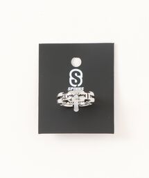 SPINNS（スピンズ）の「メタルシルバーリング/ヴィンテージライク（リング・メンズ）」