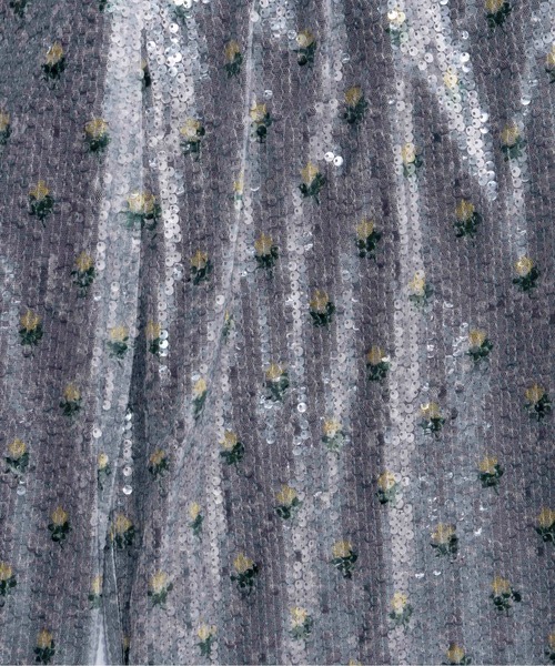 MAISON SPECIAL(メゾンスペシャル)の「Flower Easy Pants/フラワーイージーパンツ(その他パンツ・レディース・ブルー/グレー・38/36)」の5枚目の写真