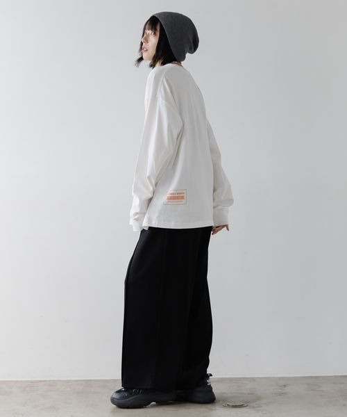 PBLIM(ページボーイリム)の「《UNISEX》サイエンスロンT(Tシャツ/カットソー・レディース・ブラック/オフホワイト/パープル・LARGE/MEDIUM)」の8枚目の写真