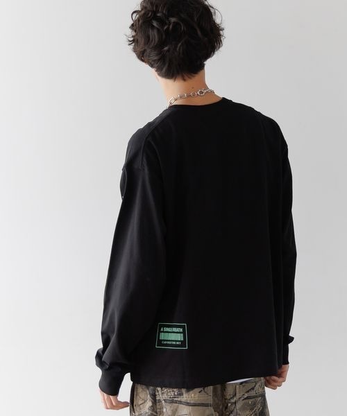 PBLIM(ページボーイリム)の「《UNISEX》サイエンスロンT(Tシャツ/カットソー・レディース・ブラック/オフホワイト/パープル・LARGE/MEDIUM)」の18枚目の写真