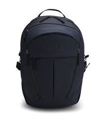 セール】シルバートーンBOSSロゴ ストラクチャードレザー バック セール】シルバートーンBOSSロゴ ストラクチャードレザー バック