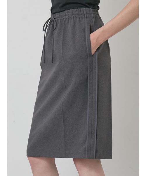 styling/(スタイリング)の「【セットアップ対応】ドローコードスーツスカート(スカート・レディース・グレー/ブラック/ブラウン・0/1)」の7枚目の写真