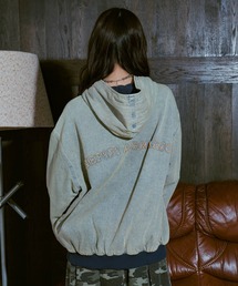 repipi armario（レピピ アルマリオ）の「ナカワタデニムフードブルゾン（ブルゾン）」