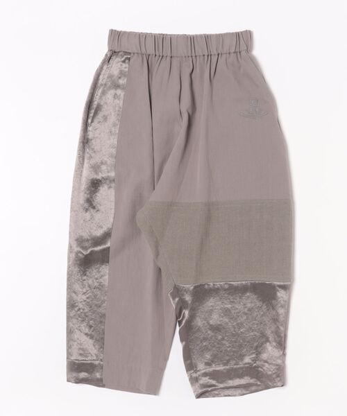 ヴィヴィアンウエストウッドVivienne Westwoodブロッキング パンツ ﾄｰﾝｶﾗｰﾌﾞﾛｯｷﾝｸﾞﾜｲﾄﾞﾊﾟﾝﾂ（カーゴパンツ）｜Vivienne Westwood