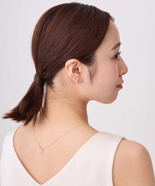 CALIN STANDARD(カリンスタンダード)の「◆金属アレルギー対応◆◆made in japan◆【純金厚メッキ】シャイン 極小ミニマルカーブピアス(ピアス(両耳用)・レディース・シルバー/ゴールド/ピンクゴールド・FREE)」の11枚目の写真