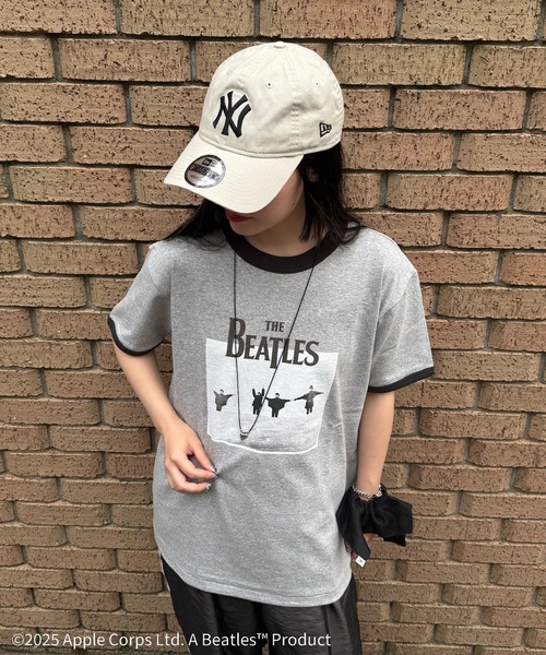 The Beatles(ザビートルズ)の「【THE FINAL VIEW】The Beatles / ビートルズ リンガーTシャツ(Tシャツ/カットソー・レディース・ブラック/ホワイト/グレー・M/XL/L)」の7枚目の写真