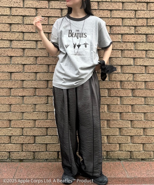 The Beatles(ザビートルズ)の「【THE FINAL VIEW】The Beatles / ビートルズ リンガーTシャツ(Tシャツ/カットソー・レディース・ブラック/ホワイト/グレー・M/XL/L)」の21枚目の写真