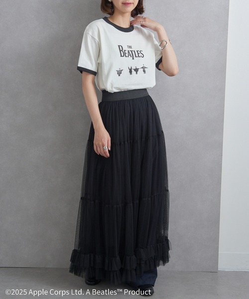 The Beatles(ザビートルズ)の「【THE FINAL VIEW】The Beatles / ビートルズ リンガーTシャツ(Tシャツ/カットソー・レディース・ブラック/ホワイト/グレー・M/XL/L)」の13枚目の写真