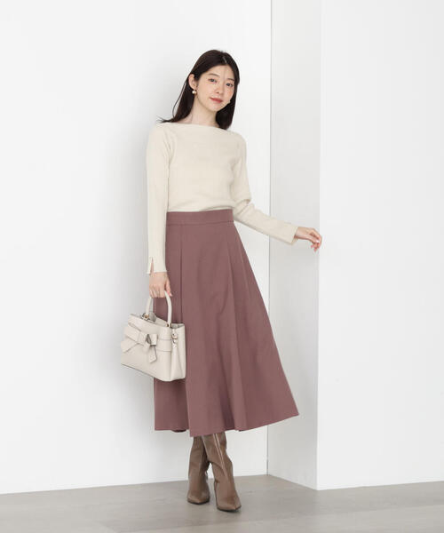 PROPORTION BODY DRESSING（プロポーションボディドレッシング）の「＜ハンドウォッシャブル＞変わり編みリブニット / 1215270928（ニット/セーター・レディース・ボルドー/グリーン/ベージュ/ブラック・SMALL/MEDIUM）」の18枚目の写真