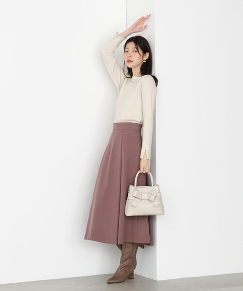 PROPORTION BODY DRESSING（プロポーションボディドレッシング）の「＜ハンドウォッシャブル＞変わり編みリブニット / 1215270928（ニット/セーター・レディース・ボルドー/グリーン/ベージュ/ブラック・SMALL/MEDIUM）」の19枚目の写真