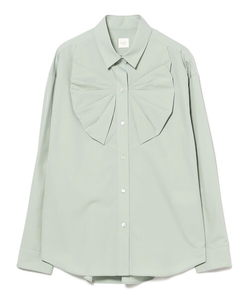 EFFE BEAMS（エッフェビームス）の「リボン ブロード シャツ（シャツ/ブラウス・レディース・ミント/パープル・36/38）」の9枚目の写真