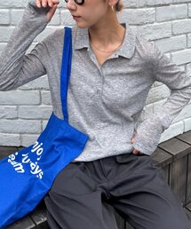 WILLOW | 【willow】シアースラブポロトップス(Tシャツ/カットソー)