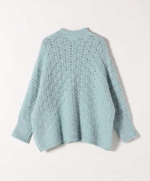 セール】quaranciel:〈手洗い可能〉透かし編み クルーネック ドルマン