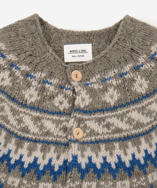 MORRIS & SONS | チャンキーノルディックカーディガン WOMEN