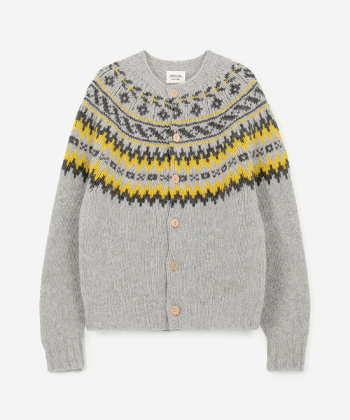 MORRIS & SONS モリス＆サンズ チャンキーノルディックカーディガン MORRIS & SONS | チャンキーノルディックカーディガン WOMEN