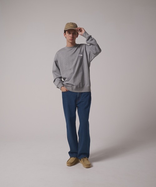 FIRST DOWN（ファーストダウン）の「ロゴ クルー スウェット（スウェット・メンズ・ブラック/ネイビー/グレー/ブルー・L/M/XL/S/XXL）」の11枚目の写真