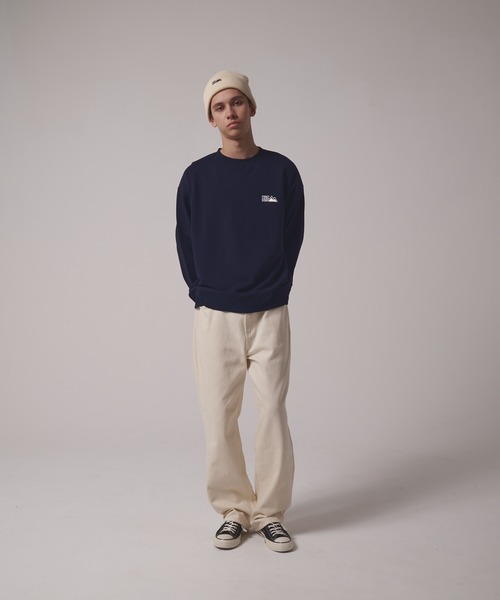 FIRST DOWN（ファーストダウン）の「ロゴ クルー スウェット（スウェット・メンズ・ブラック/ネイビー/グレー/ブルー・L/M/XL/S/XXL）」の14枚目の写真