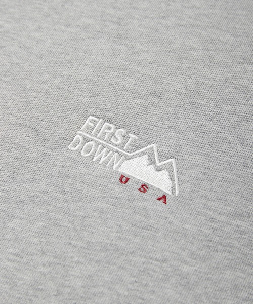 FIRST DOWN（ファーストダウン）の「ロゴ クルー スウェット（スウェット・メンズ・ブラック/ネイビー/グレー/ブルー・L/M/XL/S/XXL）」の21枚目の写真