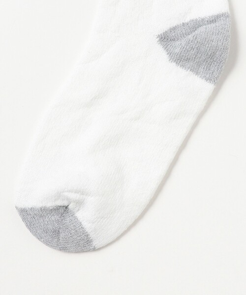 BEAMS BOY（ビームスボーイ）の「THE RAILROAD SOCK / USA クォーターソックス 3P（ソックス/靴下・レディース・ホワイト・ONE SIZE）」の3枚目の写真