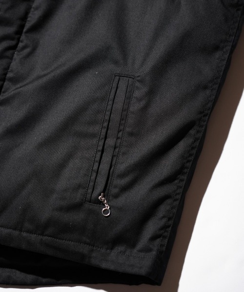 TOWNCRAFT（タウンクラフト）の「TOWNCRAFT / タウンクラフト BLACK DERBY STYLED VEST ダービージャケット ベスト コットンウェザー ナイロンツイル ウールメルトン（ダウンベスト・メンズ・ブラック/ブラック系その他2/ブラック系その他・MEDIUM/LARGE）」の6枚目の写真