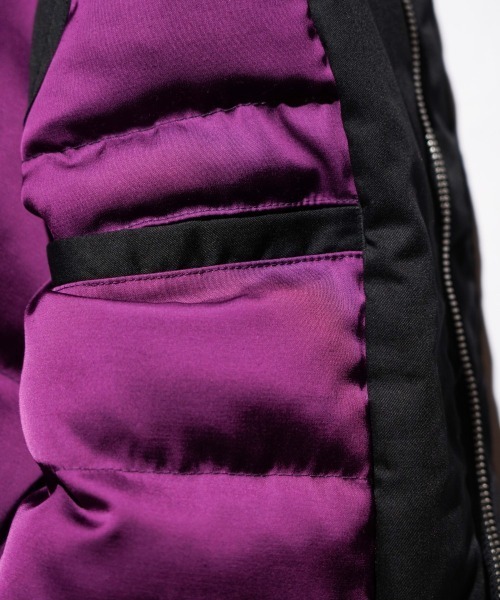 TOWNCRAFT（タウンクラフト）の「TOWNCRAFT / タウンクラフト BLACK DERBY STYLED VEST ダービージャケット ベスト コットンウェザー ナイロンツイル ウールメルトン（ダウンベスト・メンズ・ブラック/ブラック系その他2/ブラック系その他・MEDIUM/LARGE）」の10枚目の写真