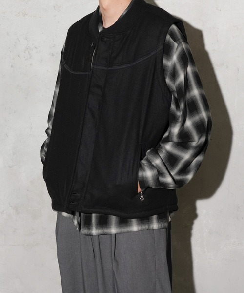 セール】TOWNCRAFT / タウンクラフト BLACK DERBY STYLED VEST