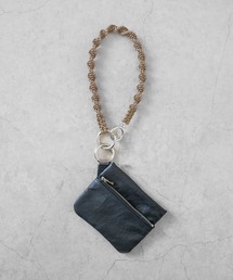 SENTI(ZeB)SENTI SPIRAL BRAIDING LEATHER WALLETCORD / ҂݃U[EHbgR[h(EHbg`F[)