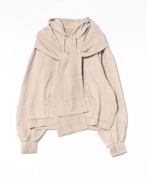 BLR BLUER(r[GA[u[)BLR/r[GA[/Raw-eded Hoodie Muffler(p[J[)