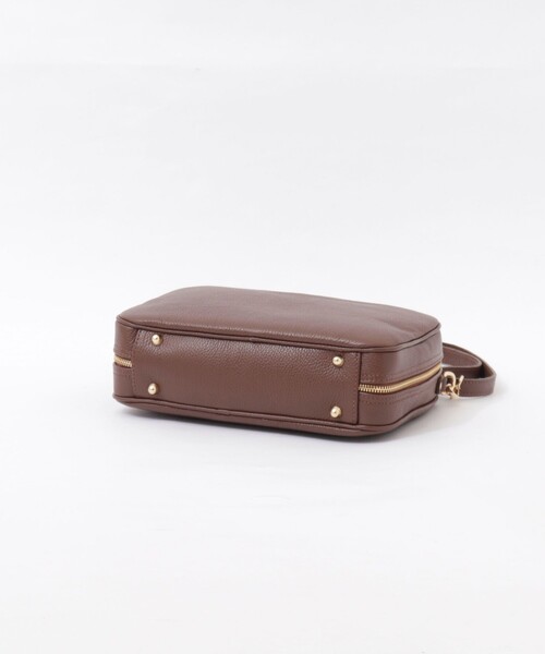 NOLLEY’S(ノーリーズ)の「スクエアスリムボストン(ボストンバッグ・レディース・ブラウン/ブラック・FREE)」の11枚目の写真