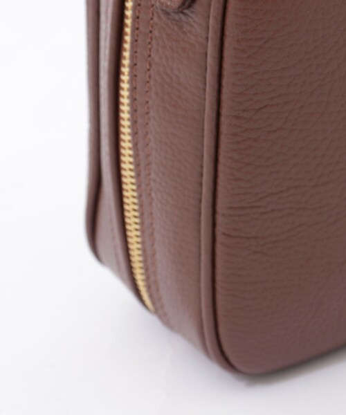 NOLLEY’S(ノーリーズ)の「スクエアスリムボストン(ボストンバッグ・レディース・ブラウン/ブラック・FREE)」の12枚目の写真