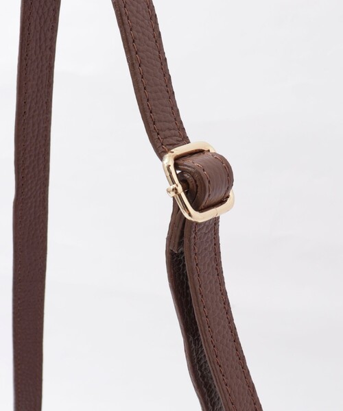NOLLEY’S(ノーリーズ)の「スクエアスリムボストン(ボストンバッグ・レディース・ブラウン/ブラック・FREE)」の16枚目の写真