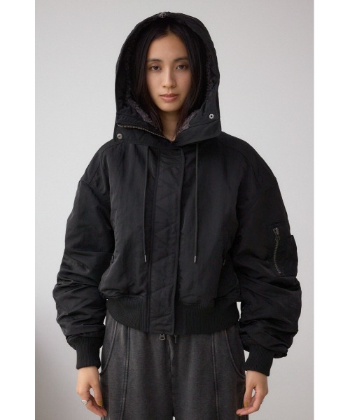 AZUL by moussy N-2Bフライトジャケット　y2k 黒　マウジー N-2B フライトジャケット（ブルゾン）｜AZUL BY MOUSSY（アズールバイ