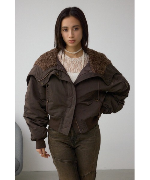 moussy マウジー n2b フライトジャケット ブルゾン N-2B フライトジャケット（ブルゾン）｜AZUL BY MOUSSY（アズールバイ