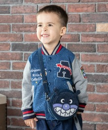 ANPANMAN KIDS COLLECTION（アンパンマンキッズコレクション）の「ばいきんまんボアポーチポシェット（ショルダーバッグ・キッズ）」