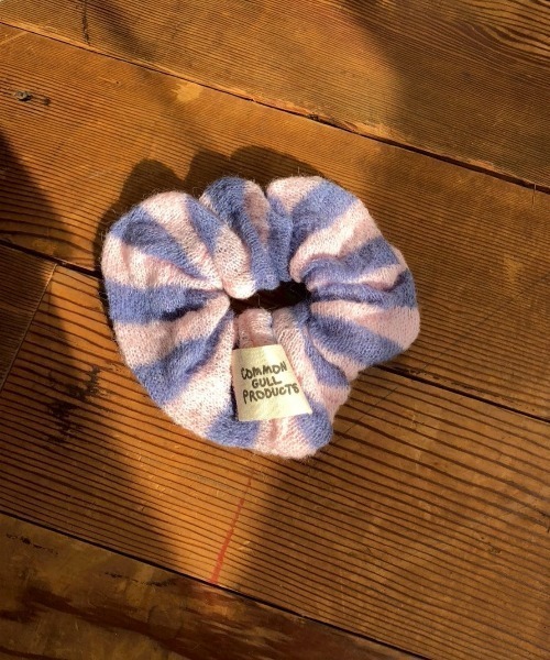 common gull products.（コモンガルプロダクツ）の「ときめきの残り香とニットシュシュ（シュシュ・レディース・ミント/ラベンダー/ブラウン系/レッド系/パープル系・フリー）」の3枚目の写真