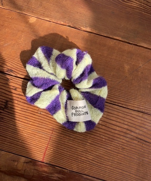 common gull products.（コモンガルプロダクツ）の「ときめきの残り香とニットシュシュ（シュシュ・レディース・ミント/ラベンダー/ブラウン系/レッド系/パープル系・フリー）」の4枚目の写真