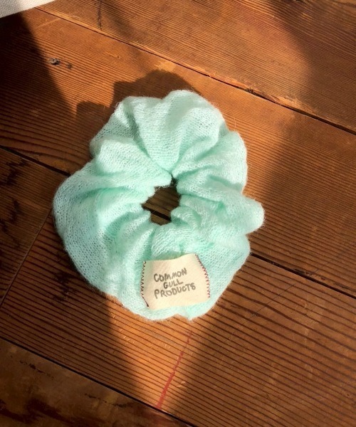 common gull products.（コモンガルプロダクツ）の「ときめきの残り香とニットシュシュ（シュシュ・レディース・ミント/ラベンダー/ブラウン系/レッド系/パープル系・フリー）」の2枚目の写真