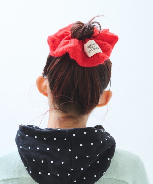 common gull products.（コモンガルプロダクツ）の「ときめきの残り香とニットシュシュ（シュシュ・レディース・ミント/ラベンダー/ブラウン系/レッド系/パープル系・フリー）」の7枚目の写真