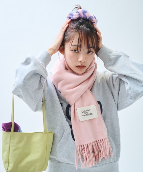 common gull products.（コモンガルプロダクツ）の「ときめきの残り香とニットシュシュ（シュシュ・レディース・ミント/ラベンダー/ブラウン系/レッド系/パープル系・フリー）」の10枚目の写真