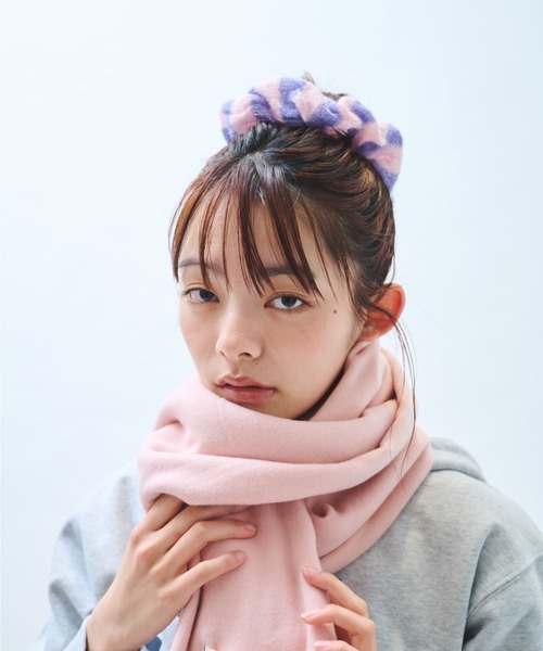 common gull products.（コモンガルプロダクツ）の「ときめきの残り香とニットシュシュ（シュシュ・レディース・ミント/ラベンダー/ブラウン系/レッド系/パープル系・フリー）」の13枚目の写真