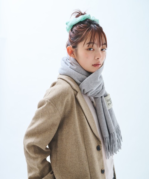 common gull products.（コモンガルプロダクツ）の「ときめきの残り香とニットシュシュ（シュシュ・レディース・ミント/ラベンダー/ブラウン系/レッド系/パープル系・フリー）」の15枚目の写真