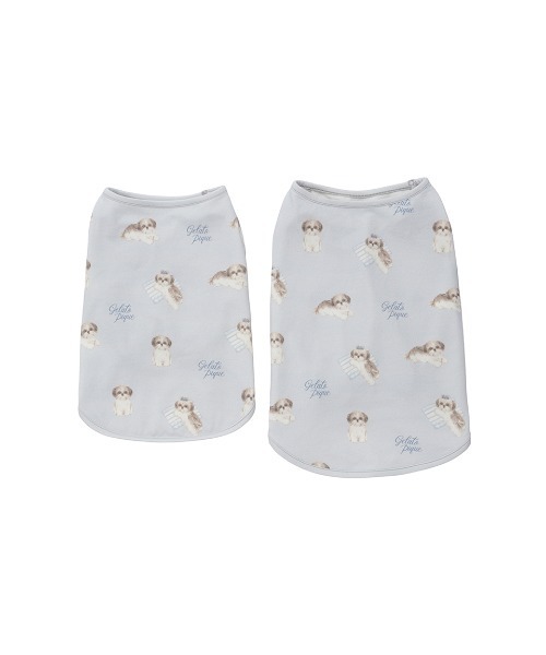 セール】【CAT&DOG】シーズー柄プルオーバー（ペットウェア）｜gelato