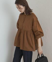 URBAN RESEARCH DOORS(アーバンリサーチドアーズ)の「コットンツイル2WAYギャザーブラウス(シャツ/ブラウス)」